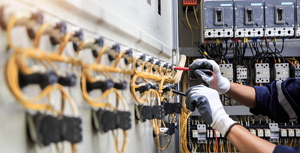 Professional Electrician technician working in Enterprise, NV